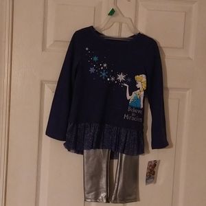 Frozen character 2 pc outfit